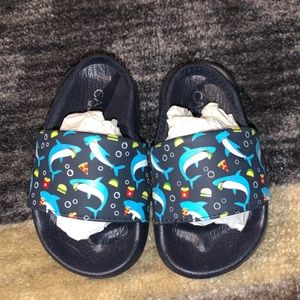 Infant shark sandals *Brand new*
